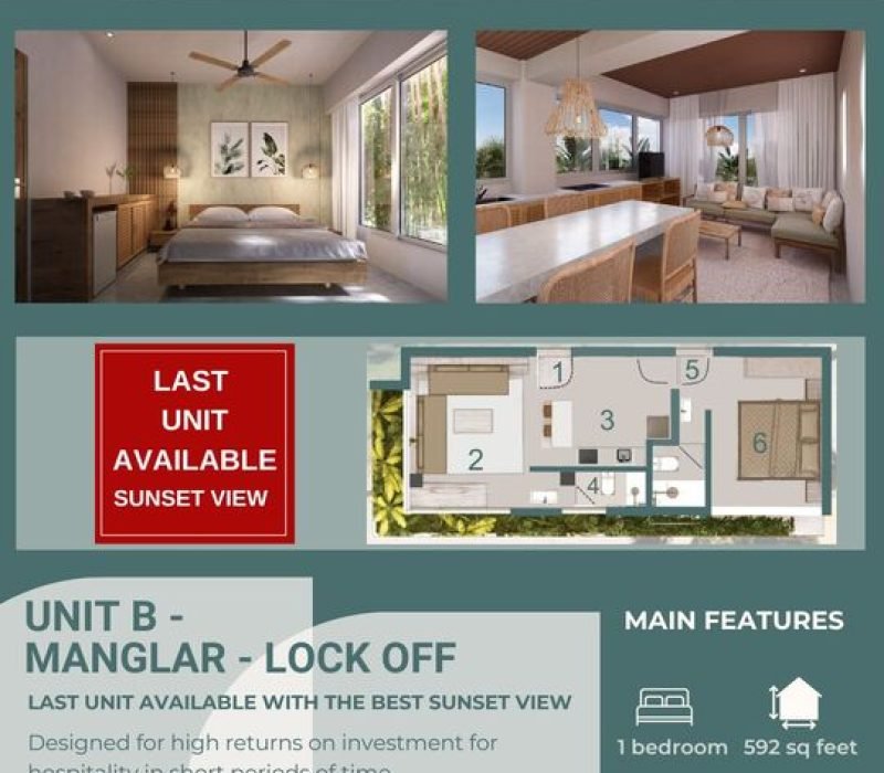 UNIT B MANGLAR - MAIN FEATURES